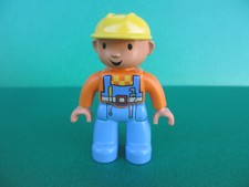 Lego Duplo Figur Mann Handwerker Bauarbeiter Bob der Baumeister (141022X)