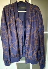 GUCCI Herren Seiden-Jacke, Seiden-Blouson, Größe 58, ungetragen