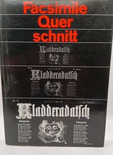 Facsimile querschnitt durch - querschnitt,
