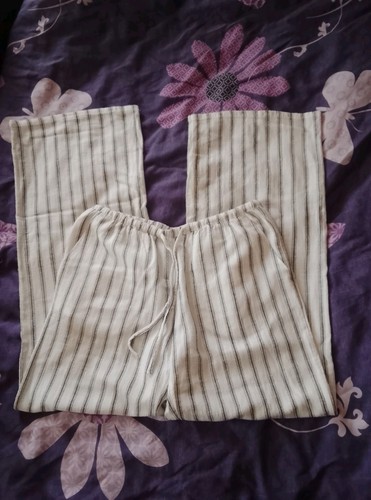 Damen leinen hose - leinen,