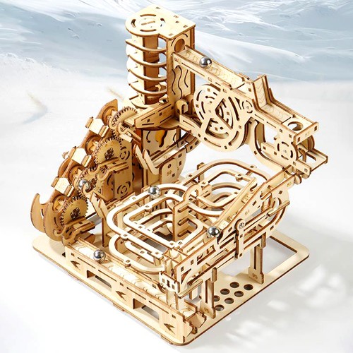 Mechanisch kugelbahn puzzle - mechanisch,