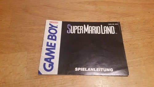 Super mario land anleitung - mario,