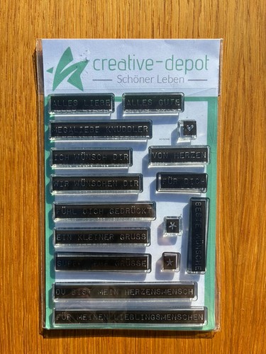 Creative depot stempelset - depot,
