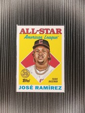 2023 Topps Baseball Jose Ramirez 88AS-46 Cleveland Guardians