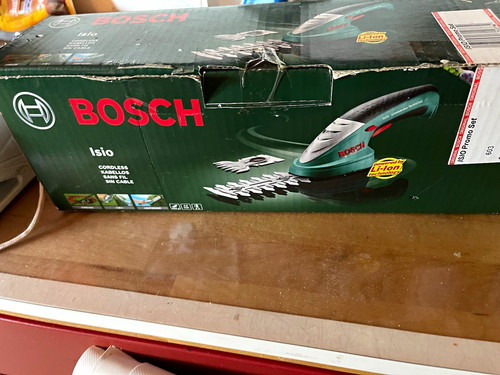 Bosch isio akku rasenschere - isio, akku-rasenschere