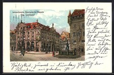 Lithographie Nürnberg, Intern. Kunstgewerbe-Magazin Leykauf 1911 