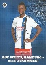 Gideon Jung - Hamburger SV - HSV - 2019/2020 - Autogrammkarte - Druck