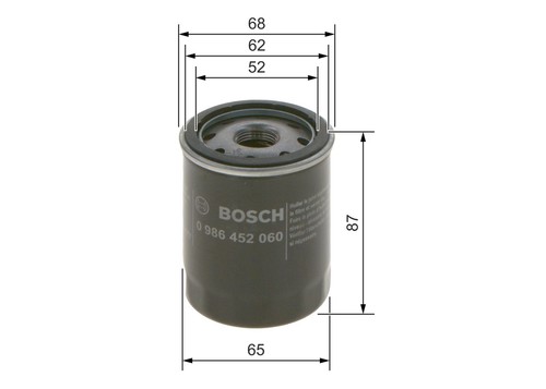 ölfilter bosch 986 452 - bosch,