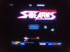 vintage " HYPER DYNE/ SIDEARMS "  arcade pcb org.CAPCOM  , jamma,
