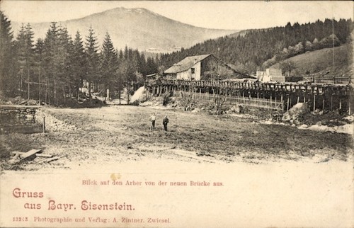 Bayerisch eisenstein im - ak,