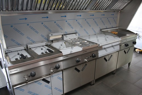Imbissanlage tecnoinox 280 - imbissanlage,