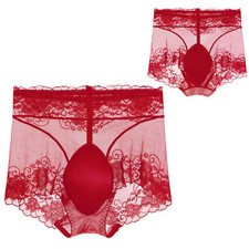 Herren Unterhosen Hohe Taille Unterwäsche Schwamm Crossdresser Transvestit Sexy