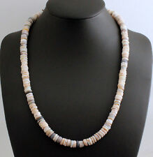 Natur Opal Kette Edelsteinkette farbenspiel Mexikanische Edel Opal Collier 45 cm