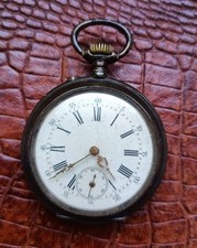 1894 Antike Cortebert Taschenuhr in Silber