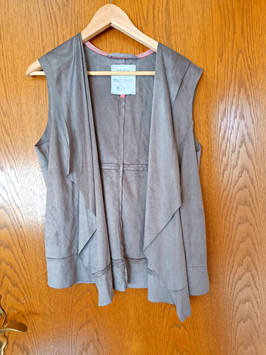 Cecil damen weste grau mit - weste,