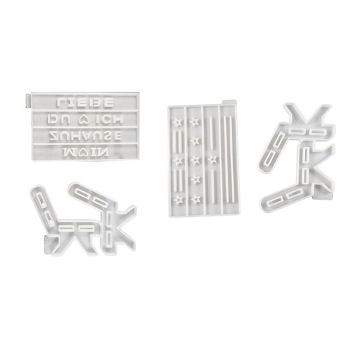 Long chair sculpture silicone - sculpture,