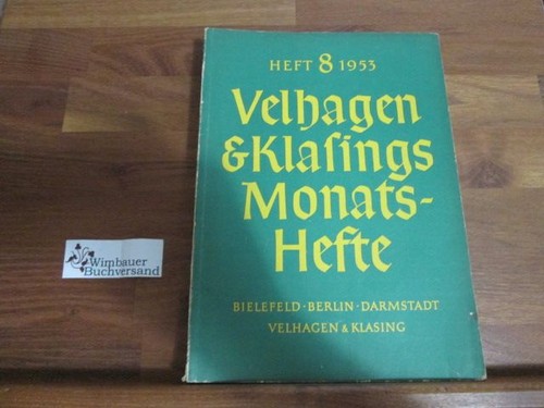 Velhagen klasings - velhagen, &