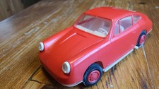Altes Plastik-Auto Tippco Porsche 911 Kunststoff 17 cm selten Dachbodenfund 60er