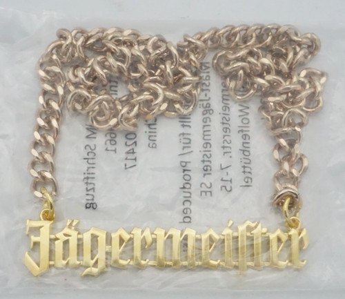 Jägermeister kette goldkette - jägermeister,