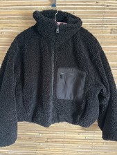 Zara Teddyfell Jacke Gr.s Cropped Oversized