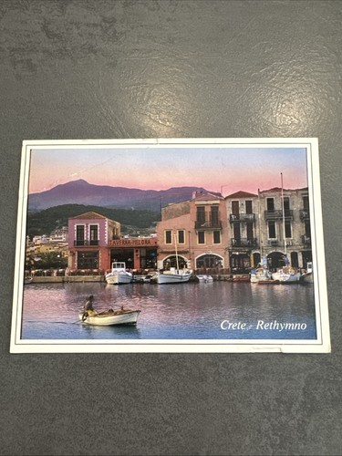 Postkarte kreta rethymno - postkarte,