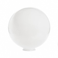 Lampenschirm Kugelglas Ersatzglas 4041 Lampenglas Griff Glas Weiß Ø 300/100mm