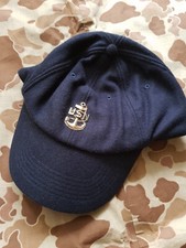Ralph Lauren WWII US Navy vintage Baseball Cap Blau 57/58 USN RRL Flieger Mütze