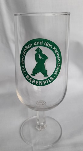 Altes bierglas bärenpils - bierglas,