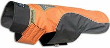 ⭐Hunde Touchdog Regenmantel XL = hier 47 cm Orange/Schwarz NEU⭐ Wintermantel