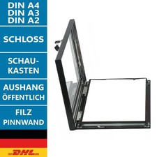 Schaukasten abschließbar alu - schaukasten,