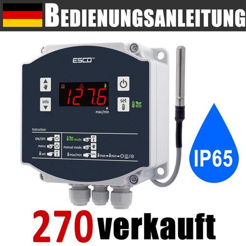 Wandmontage temperaturregler - wandmontage,