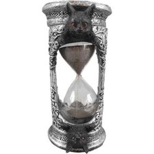 Sanduhr mit magische Katzen -