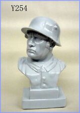 2 wk 3 Reich Porzellan Figur Soldat Landser Büste 254