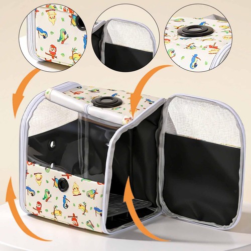 Tragbarer rucksack reisekäfig - tragbarer, rucksack-reisekäfig
