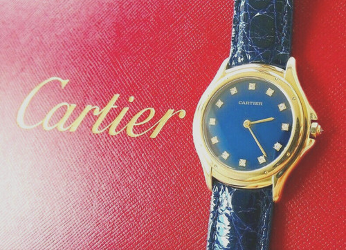 Cartier cougar 887905 yellow - cartier,