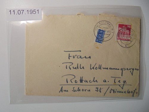 4935 1951 brief - 4935., von