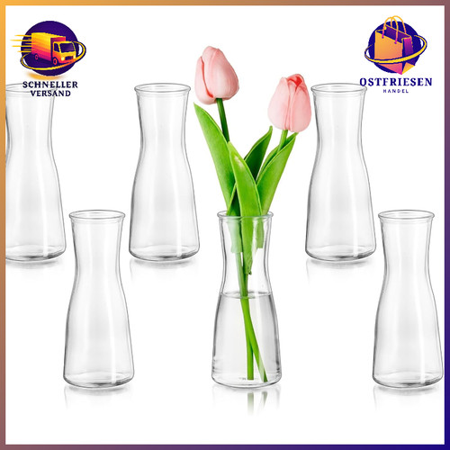 Deko vase glas - klein, 6