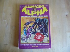 Raumagent Alpha das grosse SF-Buch 2 original Bastei Sammelband