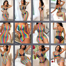 Bunt Damen Dessous Stringbody