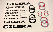 Satz Aufkleber Gilera Moped