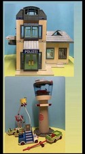 Playmobil ⭐️ Konvolut Polizei Polizeistation Flughafen
