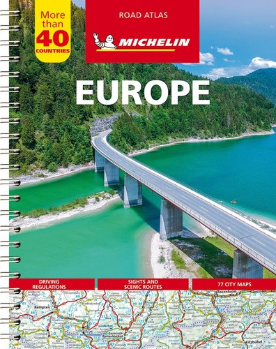 Michelin straßenatlas europa - straßenatlas,