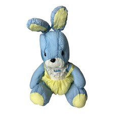 Knautschi Hase blau gelb