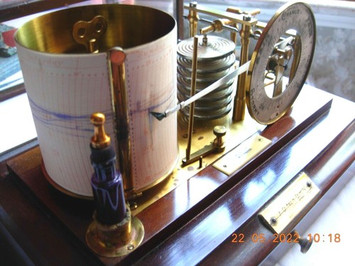 Trommelbarograph barometer - trommelbarograph,