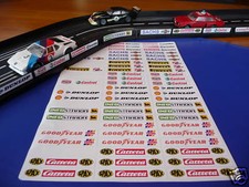 Slotcar Aufkleber 72er SET
