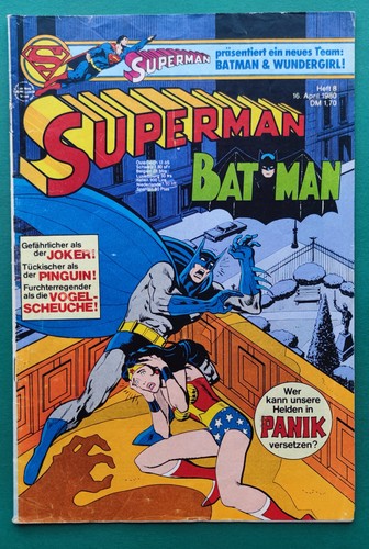 Comic superman batmann heft - comic,