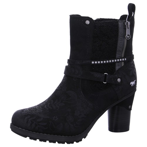 Mustang stiefelette schwarz - mustang,