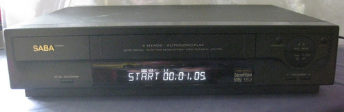 Saba 8043 vhs video - saba,