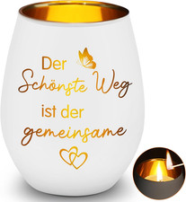 Windlicht Glas mit Gravur