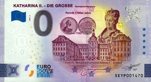 Null euro schein - schein,